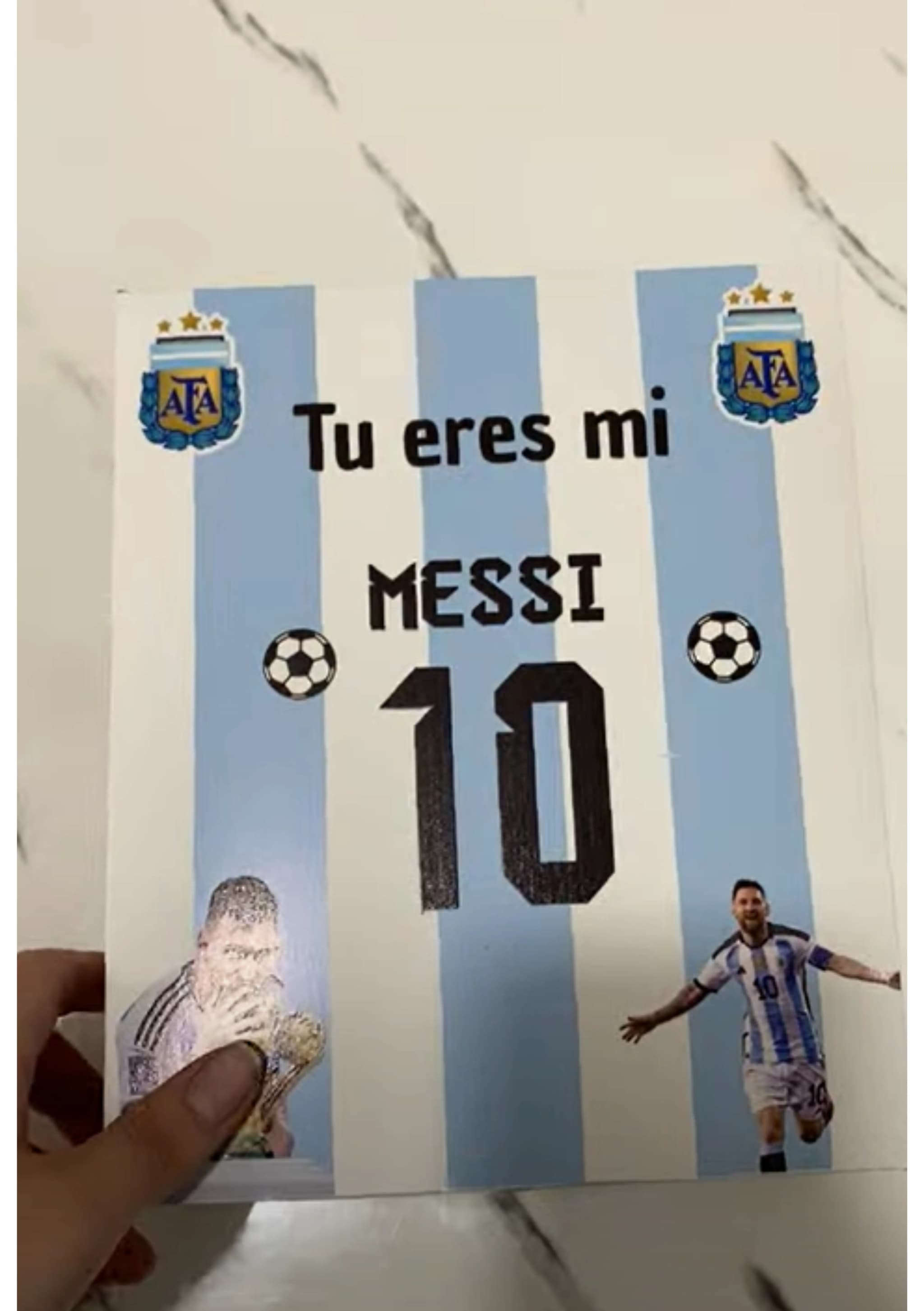 CUADRO MESSI LOVER  view 2