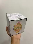 CAJA PORTA JARRO DE MDF view 2