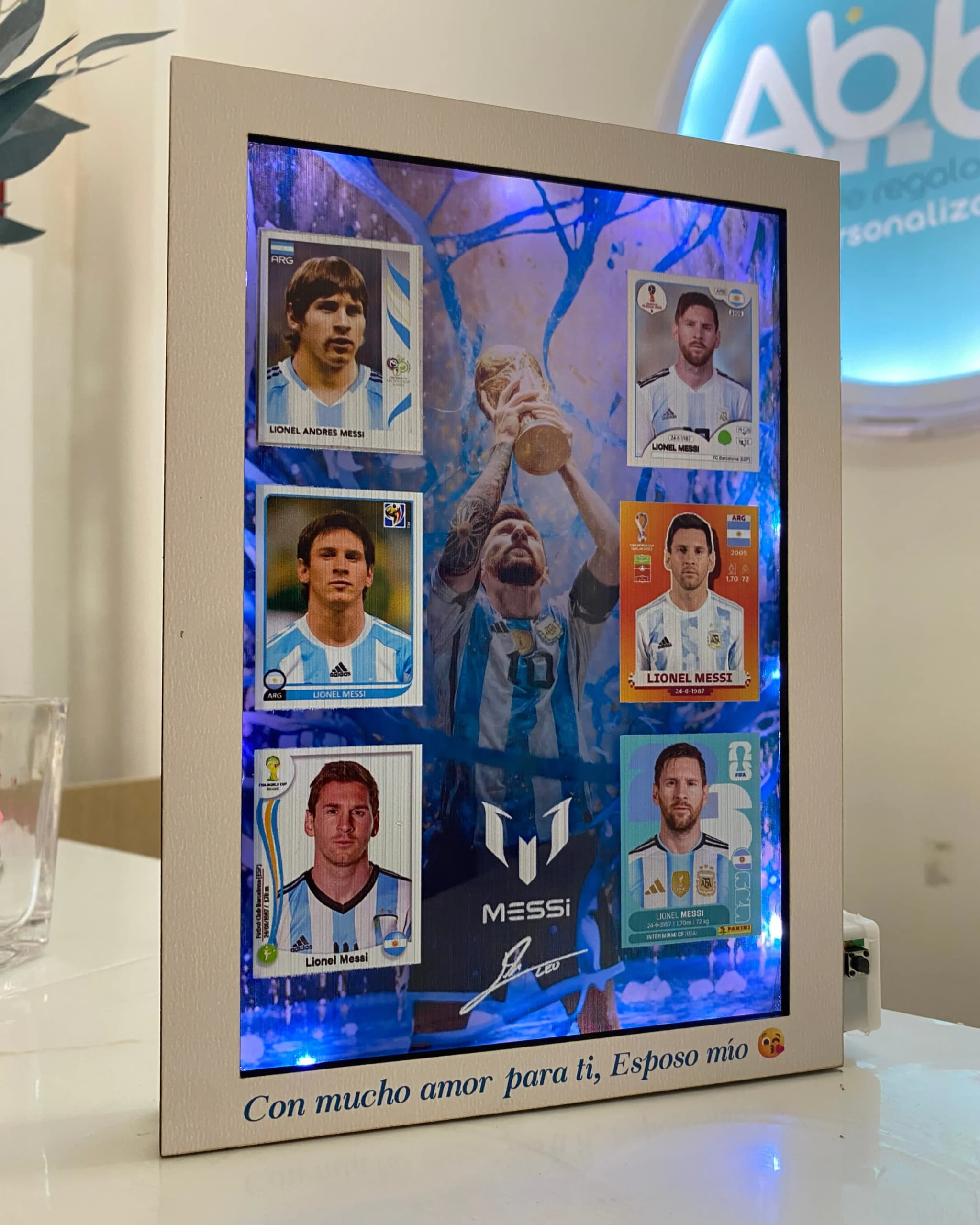 CUADRO MESSI LOVER 